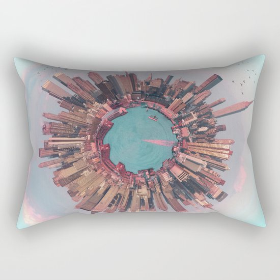 New York City mini world Rectangular Pillow