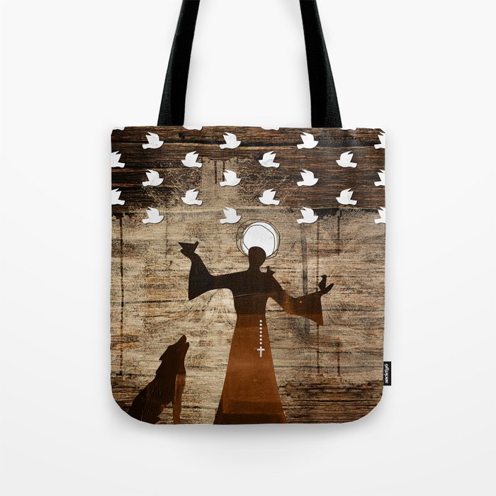 Saint Francis of Assisi Tote Bag