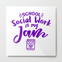 School Social Worker, School Social work Metal Print | Worker, Graduationshirt, Ismyjam, Giftidea, Counselorshirt, Graphicdesign, Socialworker, Studentgift, Guidancecounselor, Socialservices 