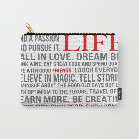 All about life Carry-All Pouch