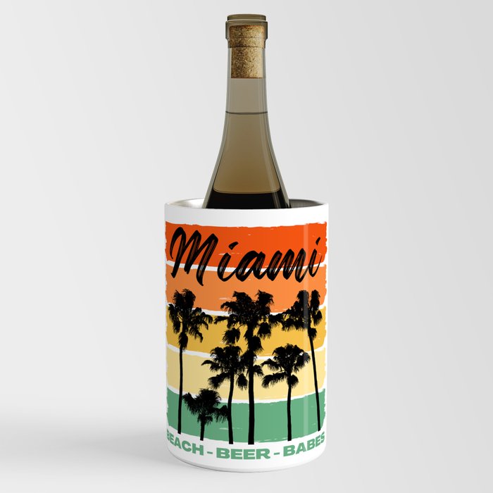 Miami - Beach Beer Babes Wine Chiller