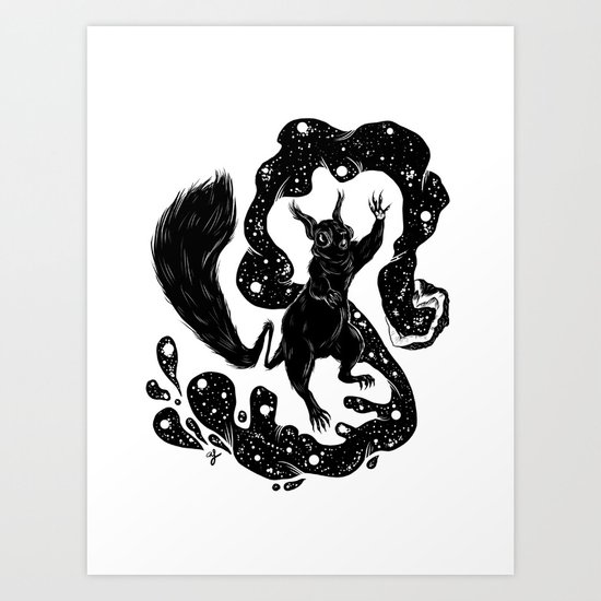 Nutcromancer Art Print