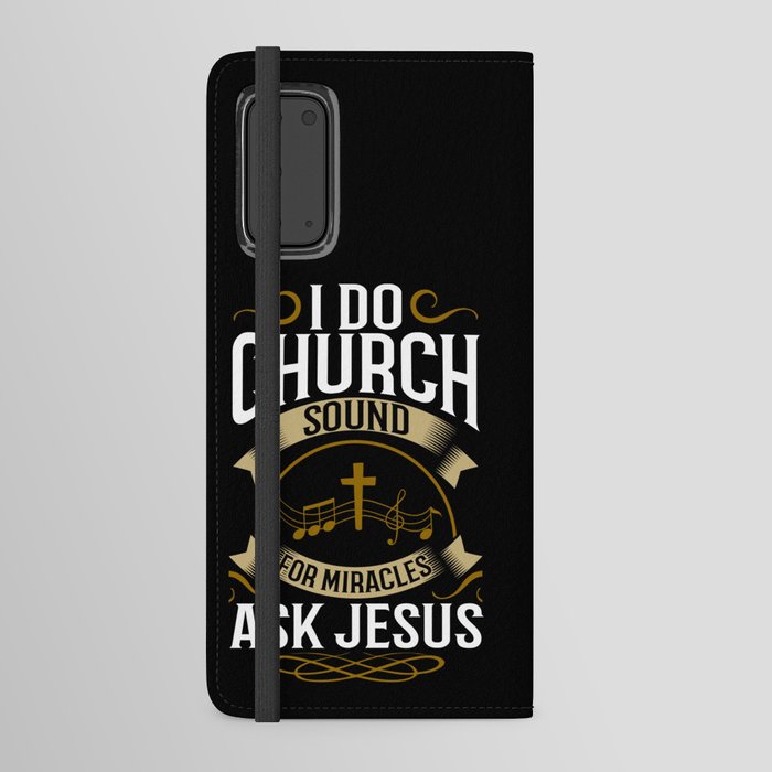 Church Sound Engineer Audio System Music Christian Android Wallet Case
