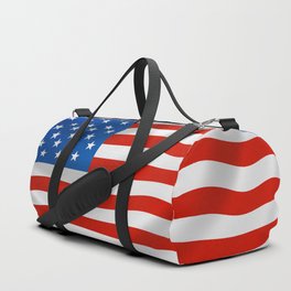 Patriotic American flag Duffle Bag