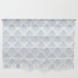 Pale Blue Abstract Pattern Wall Hanging