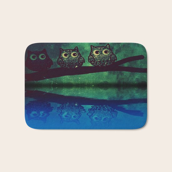 owl-77 Bath Mat