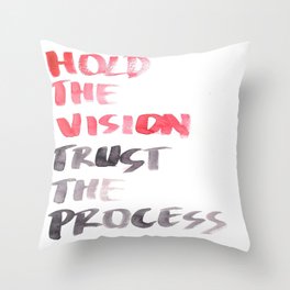 150226 Typography 51 Throw Pillow