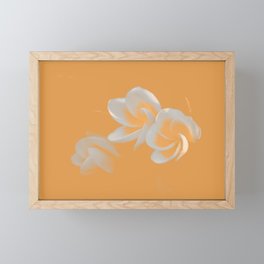 Yellow Plumeria Framed Mini Art Print
