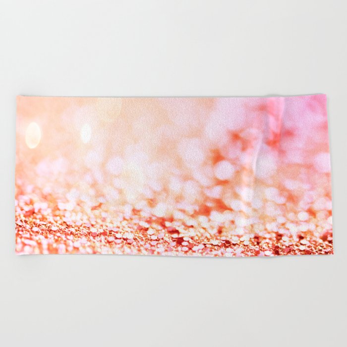 Pink sparkle towels top