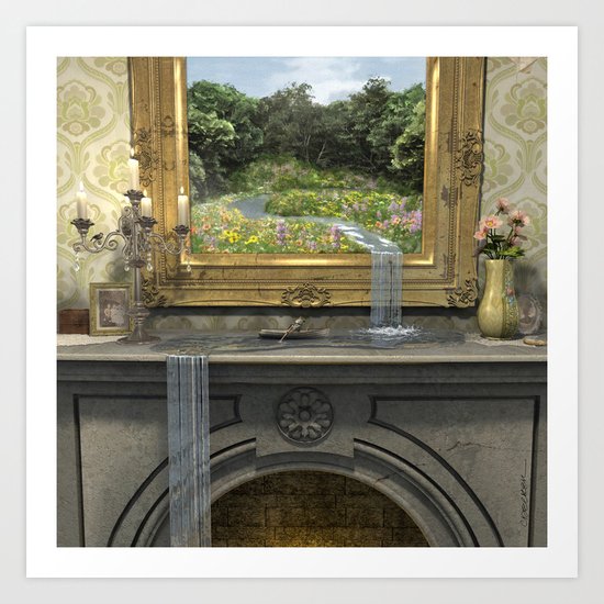 Passing Through Art Print