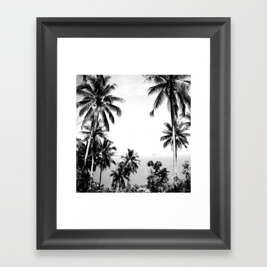 Palms Framed Art Print
