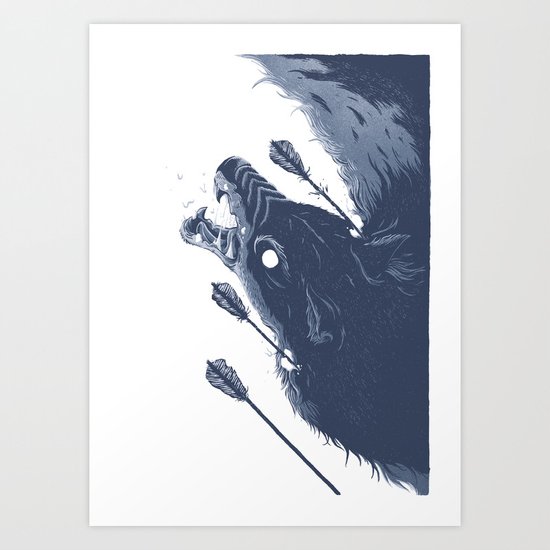 LunaRift Art Print