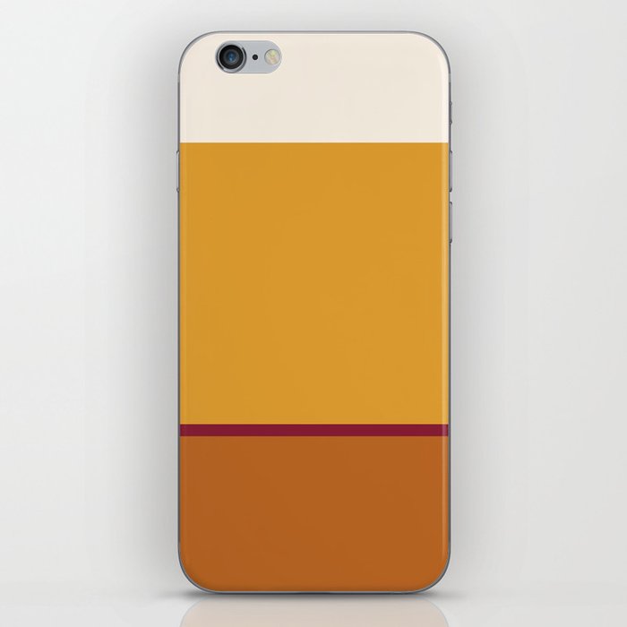 Contemporary Color Block XXI iPhone Skin