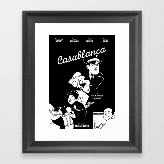 Casablanca Framed Art Print