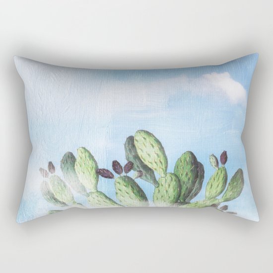 Cactus Heaven Rectangular Pillow