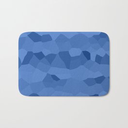 Abstract pattern of Sapphire color gradient. Bath Mat | Gradients, Geometric, Decoration, Graphicdesign, Minimalistic, Colors, Detailed, Style, Art, Closeup 