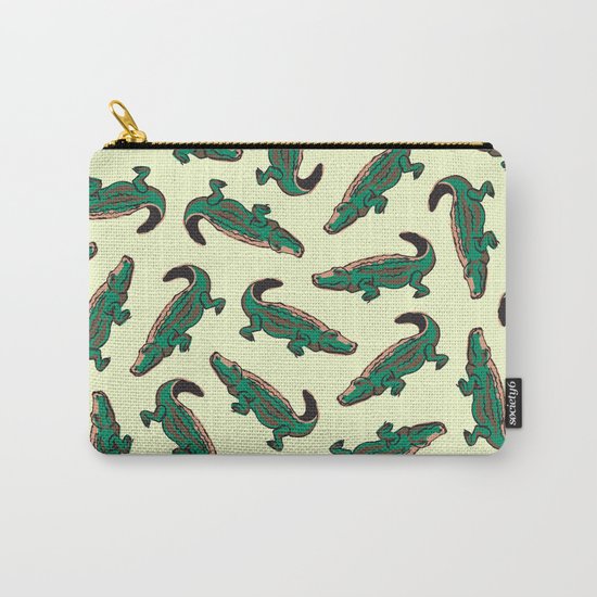 crocodile pattern Carry-All Pouch