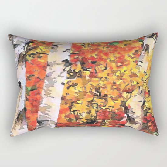 Fall Colors Rectangular Pillow