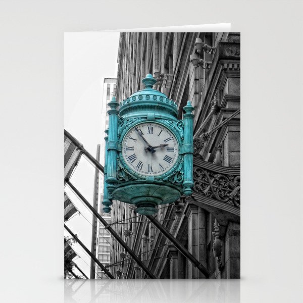 Chicago Clock Stationery Cards