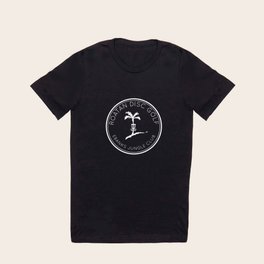 Roatan Disc Golf - White Logo T Shirt