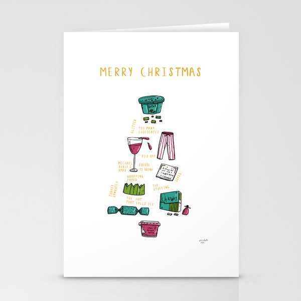 A Real Christmas Stationery Cards