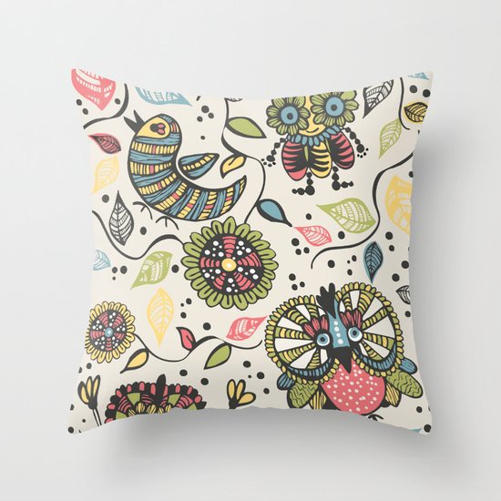 Woodland Throw Pillow
