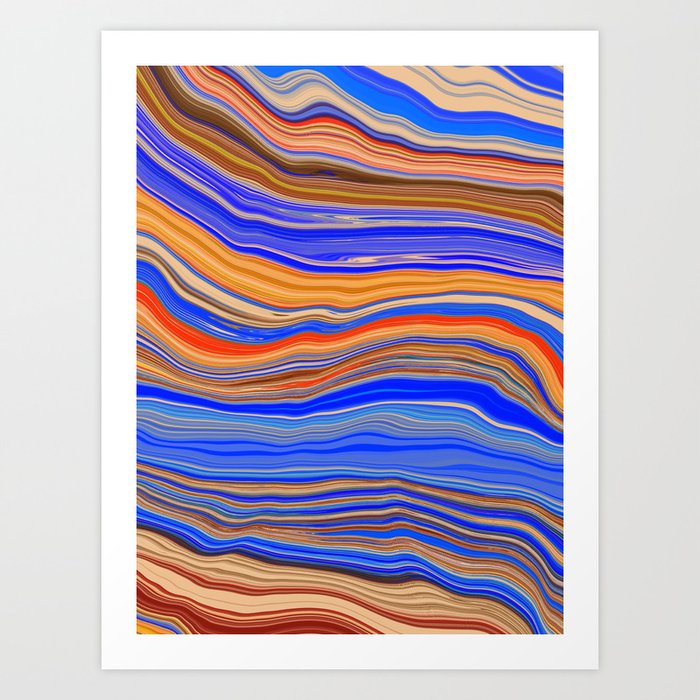 Layers No. 2 Art Print