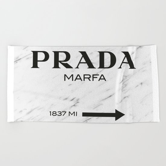 PradaMarfa Beach Towel