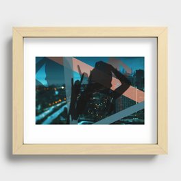 For the City Nights Recessed Framed Print