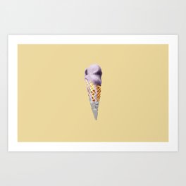 Ice Cream Cone Art Print