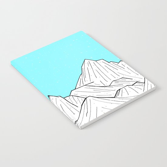 Glacier Mounts Notebook