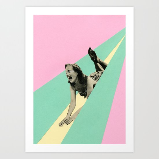 Slide Art Print