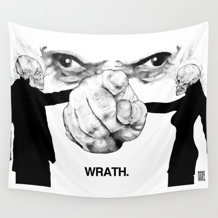 7 DEADLY SINS : WRATH Wall Tapestry