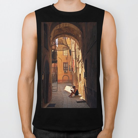ARCHWAY - Sardinian fish traps - Sardinia Biker Tank