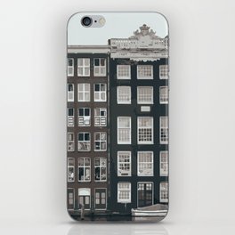Amsterdam Houses Paint by Numbers iPhone Skin