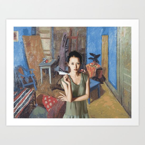 Childhood memories Art Print