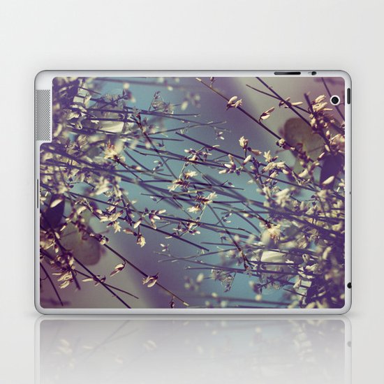 Flower Flip Laptop & iPad Skin
