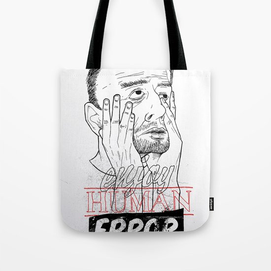 enjoy human error Tote Bag