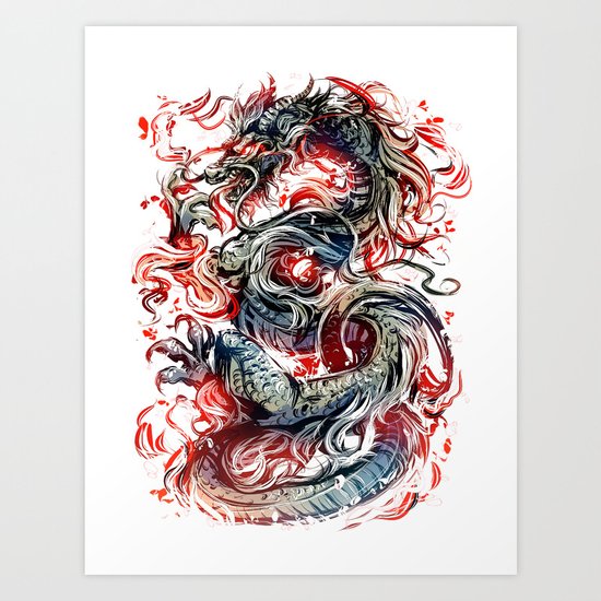 Dragon Art Print