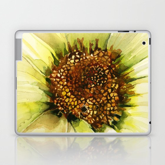 Daisy Disc Florets Laptop & iPad Skin