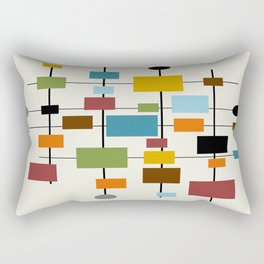 Mid-Century Modern Art 1.3 Rectangular Pillow