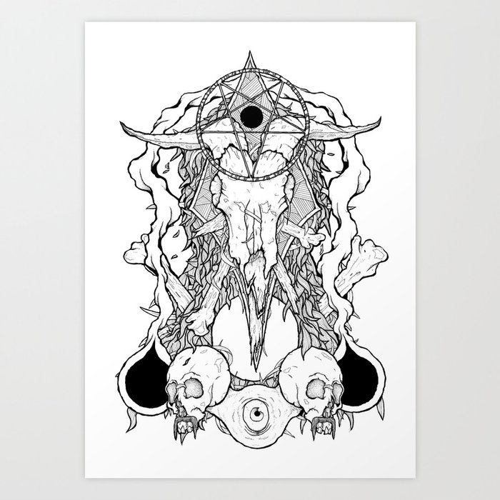 Dysphoria Art Print By Ryanamarsh Society6