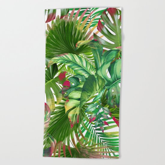 banana life 5 Beach Towel