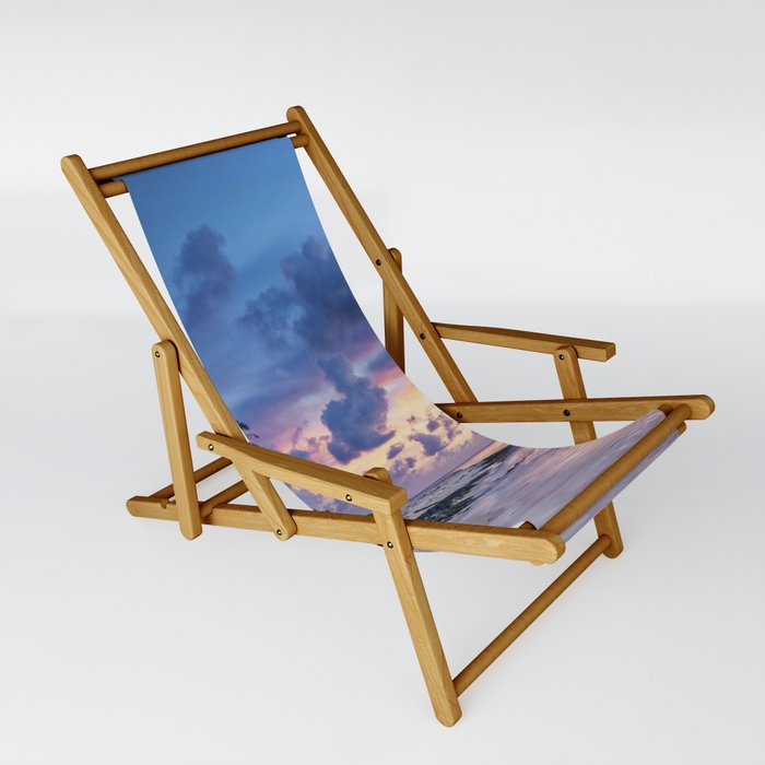Tropical Beach Sunset Sling Chair