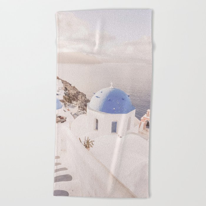 Santorini Beach Towel