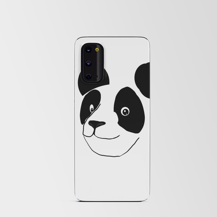 Minimalist Panda Android Card Case