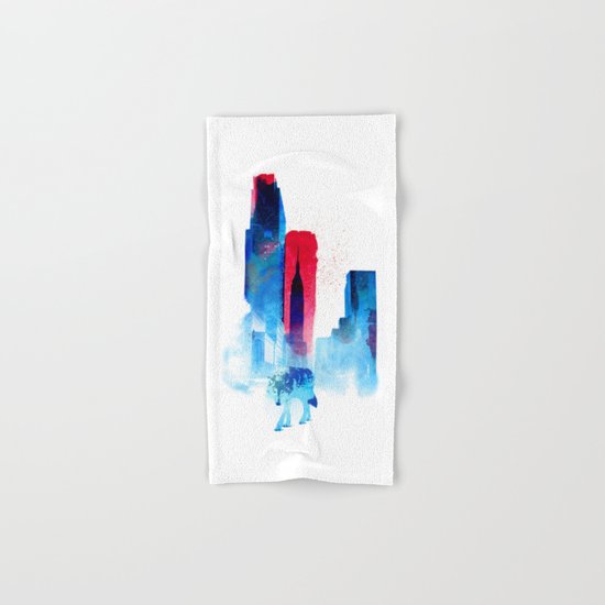 The wolf of the City Hand & Bath Towel