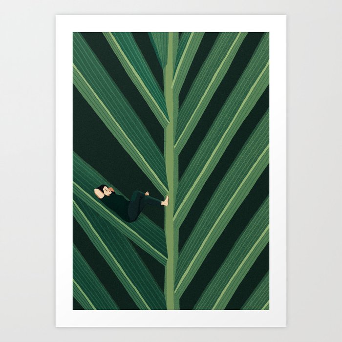 Areca Palm Art Print