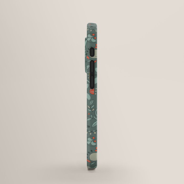 Society6 iPhone4/4S,5用 Chevron Flora II by Bianca Green Green Printed iPhone Cases: 15, 14, Pro Max | Society6