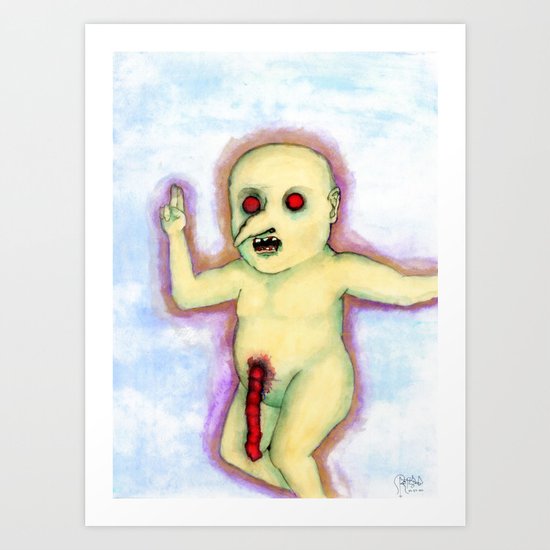 Golden Child Art Print